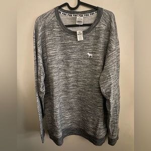 NWT. Gray sweatshirt from PINK.
